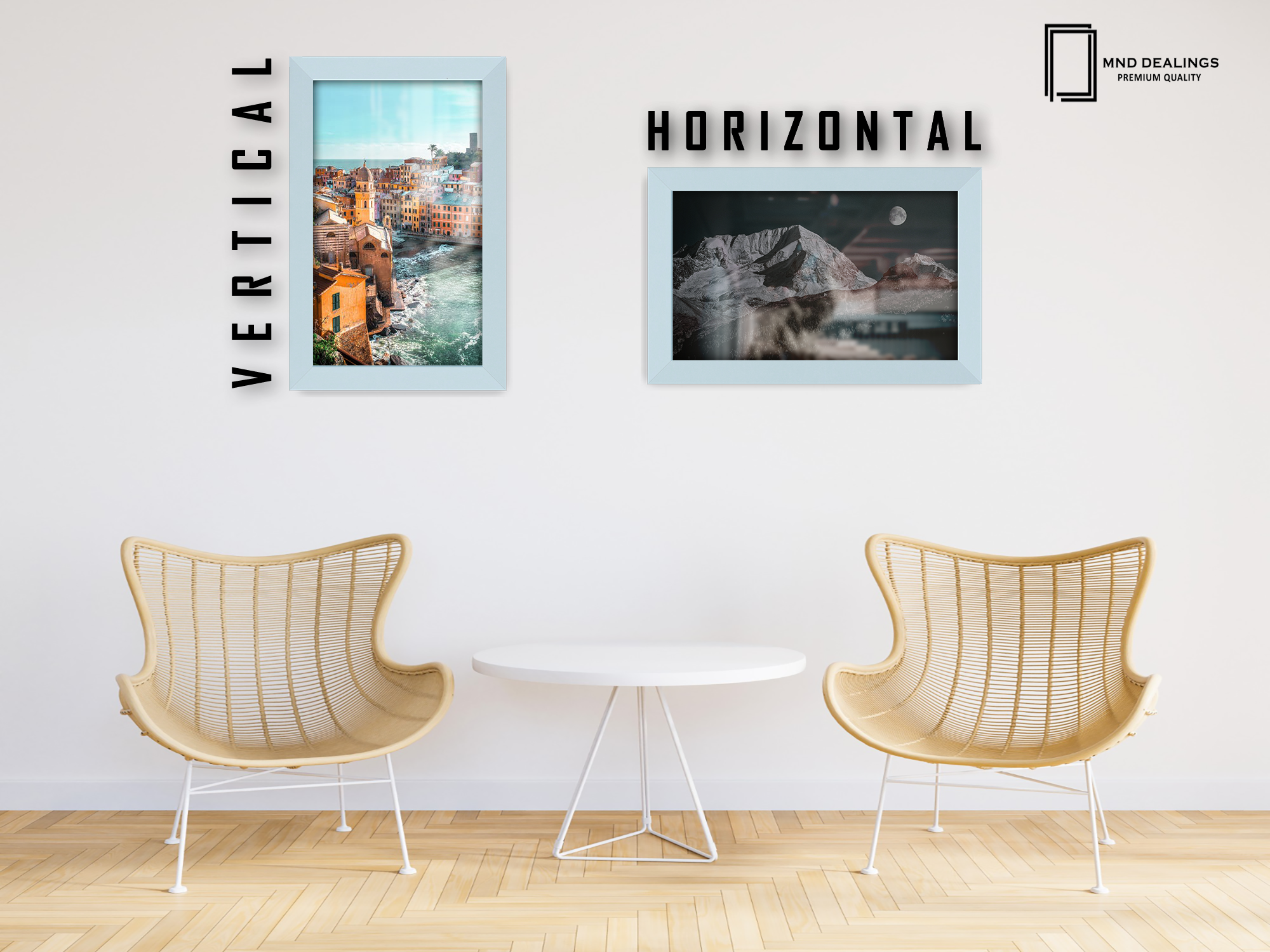 A5 ( 14.80 x 21.00 CM ) / 8 x 5.5 Inch Art Frames - MDF
