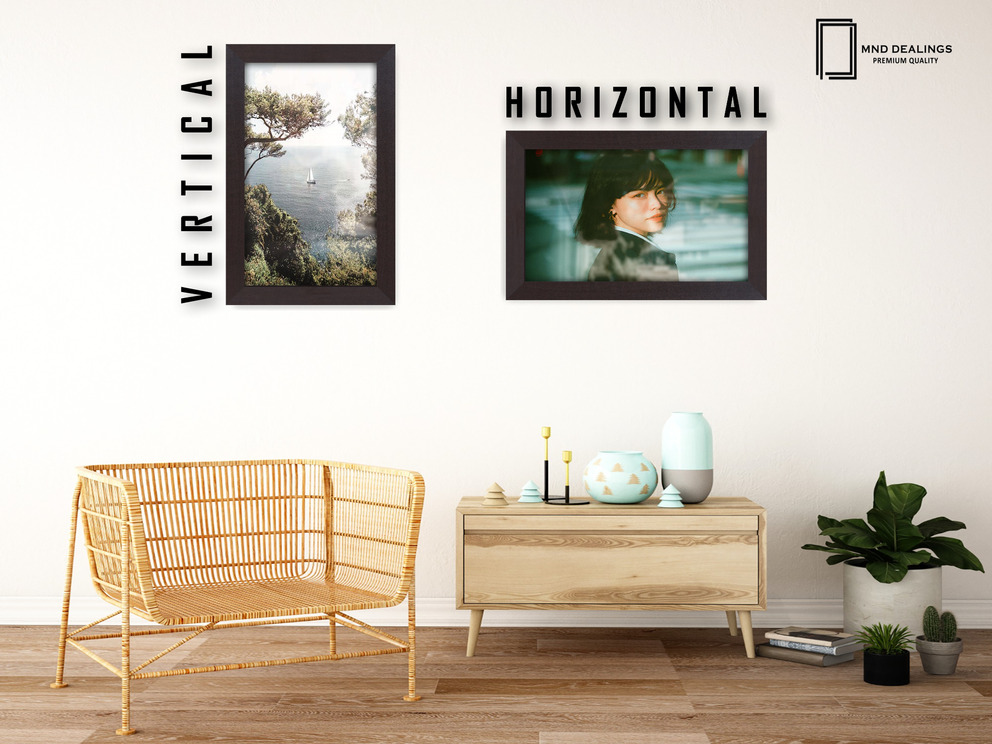 A5 ( 14.80 x 21.00 CM ) / 8 x 5.5 Inch Art Frames - MDF