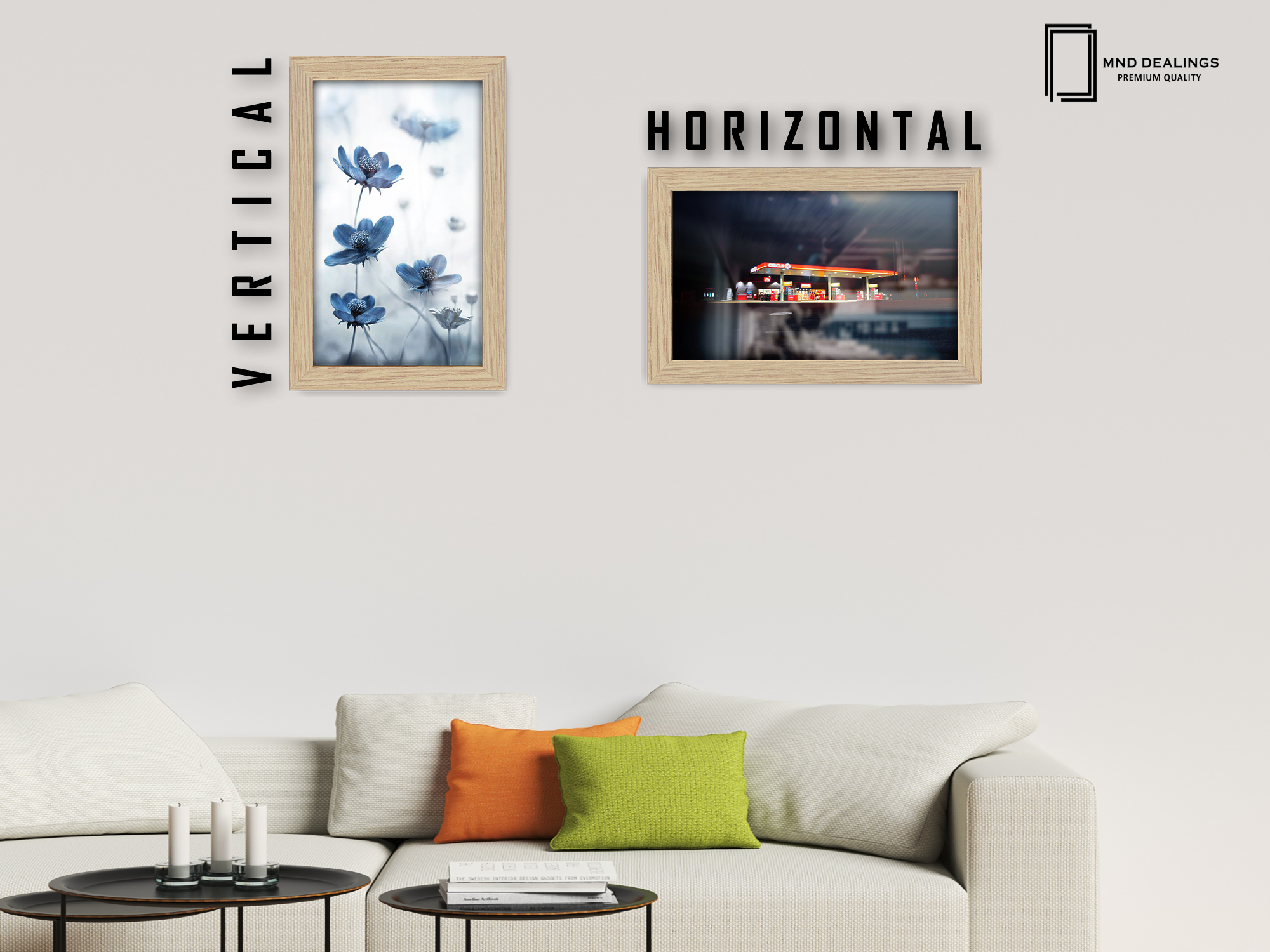 A5 ( 14.80 x 21.00 CM ) / 8 x 5.5 Inch Art Frames - MDF