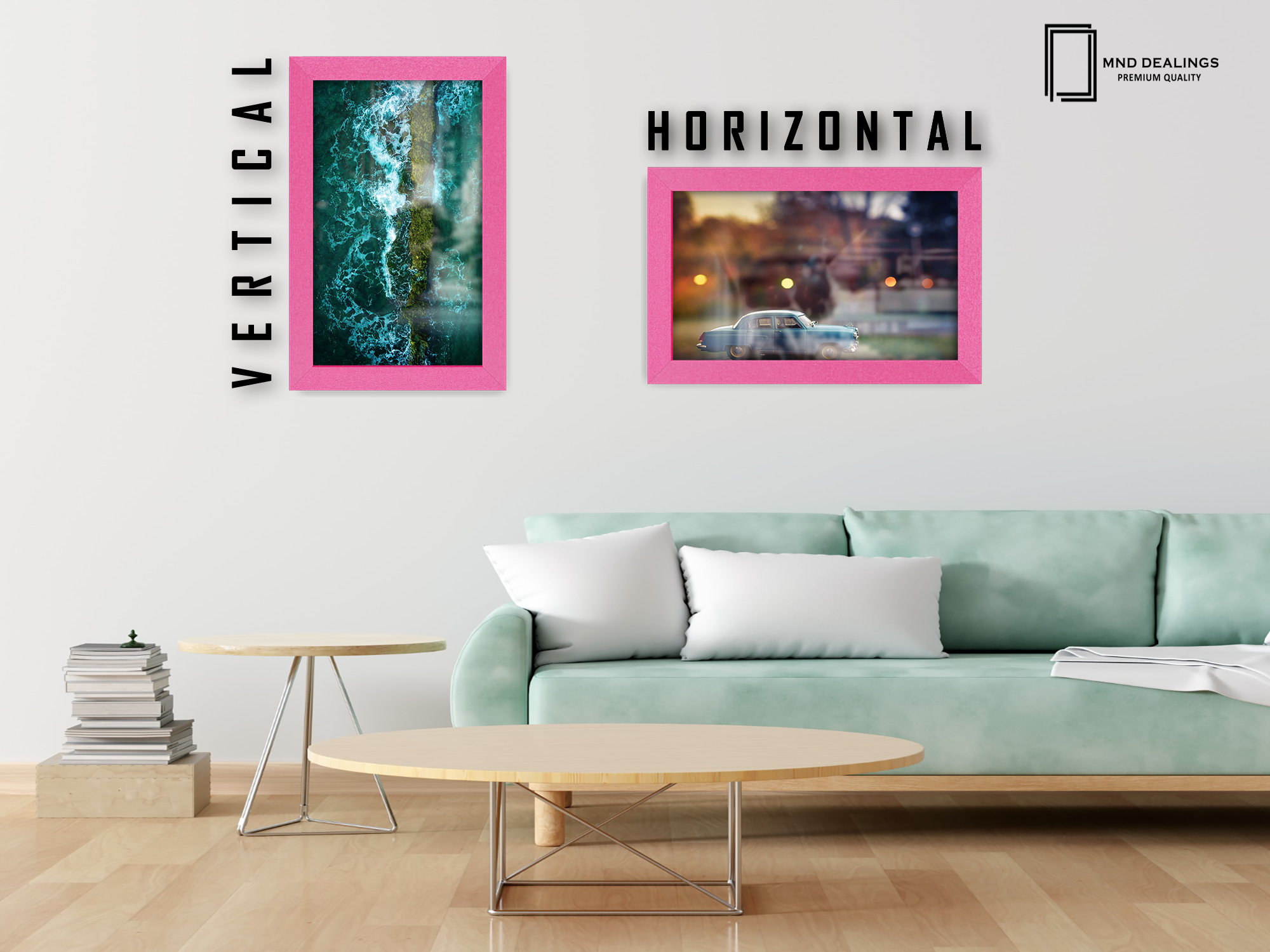 A5 ( 14.80 x 21.00 CM ) / 8 x 5.5 Inch Art Frames - MDF