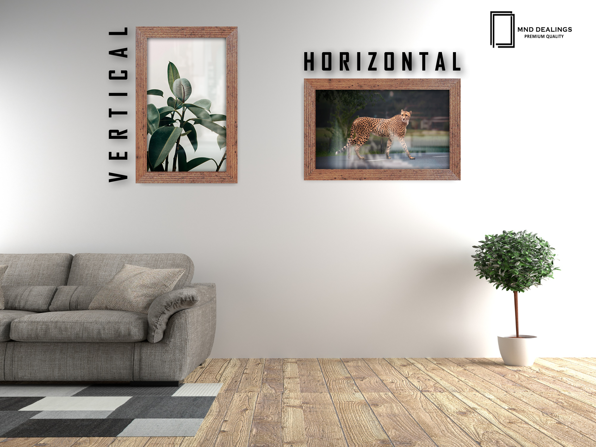 A5 ( 14.80 x 21.00 CM ) / 8 x 5.5 Inch Art Frames - MDF