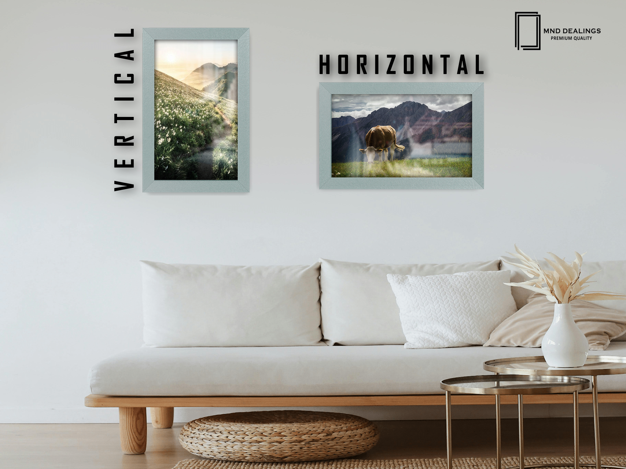 A5 ( 14.80 x 21.00 CM ) / 8 x 5.5 Inch Art Frames - MDF