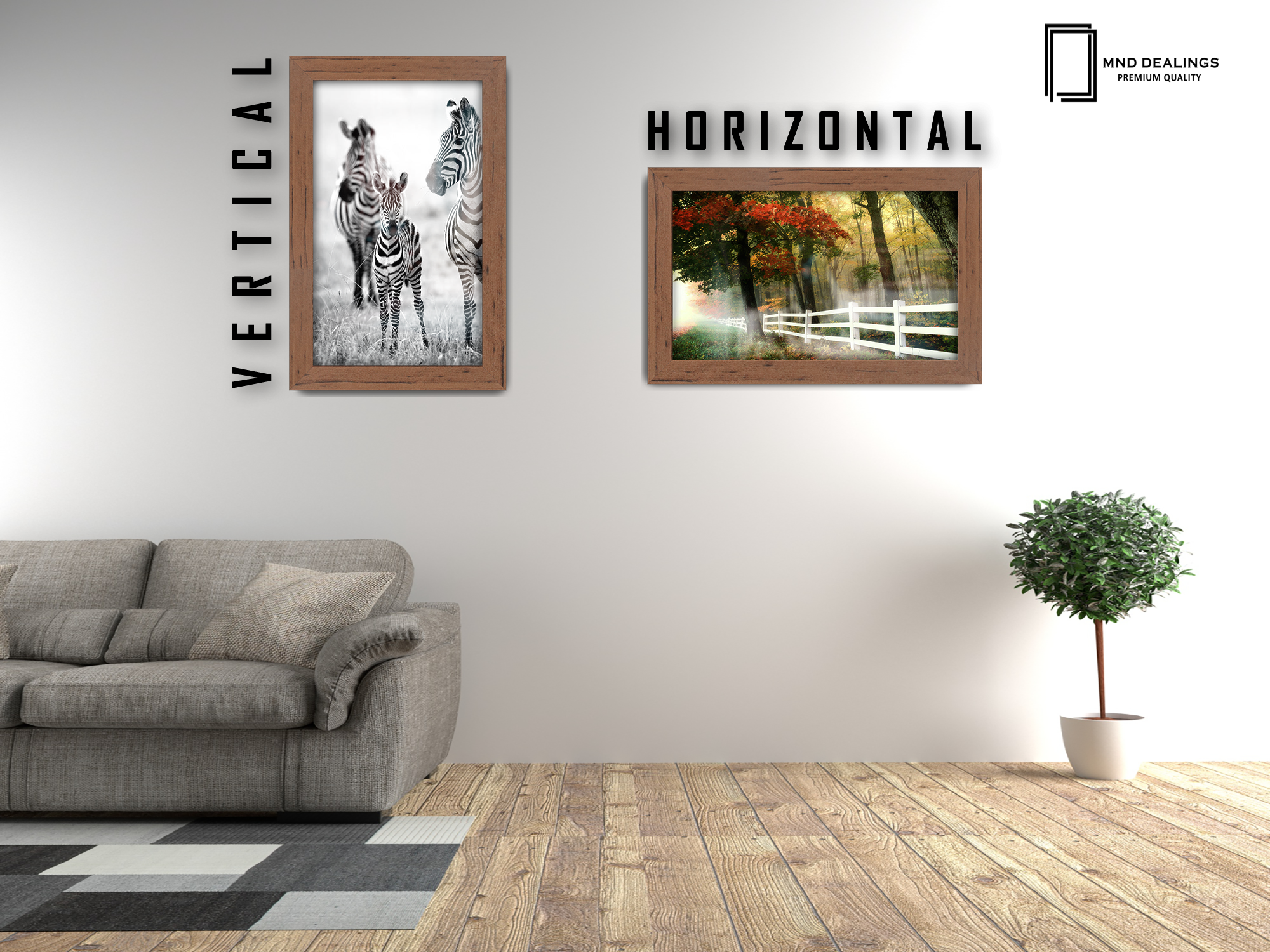 A5 ( 14.80 x 21.00 CM ) / 8 x 5.5 Inch Art Frames - MDF