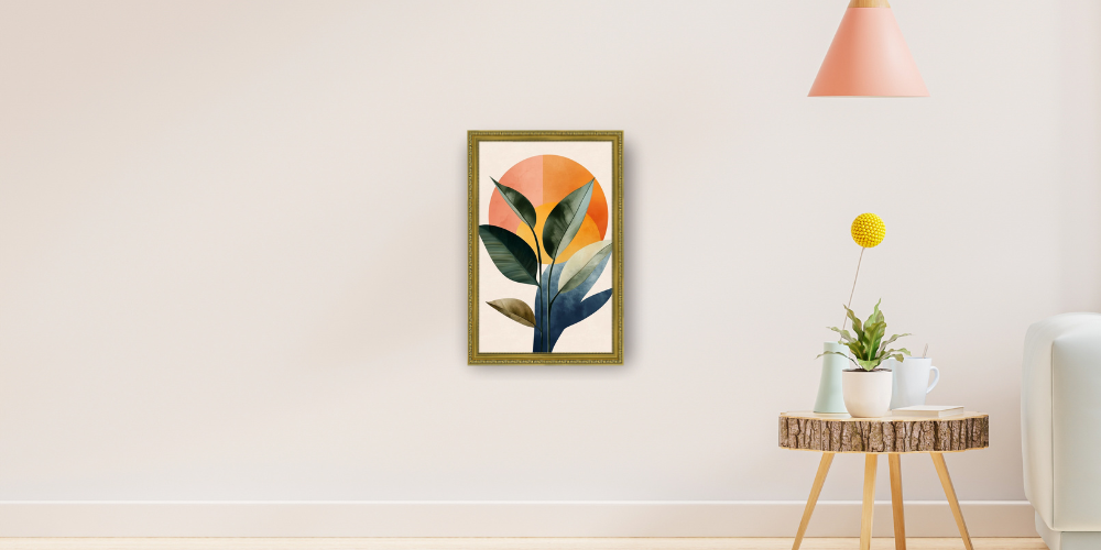 Shabby Gold Frame