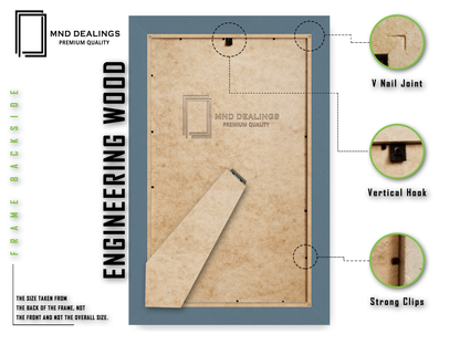 10 x 8 Inch / ( 25.40 x 20.32 CM ) Frames - MDF