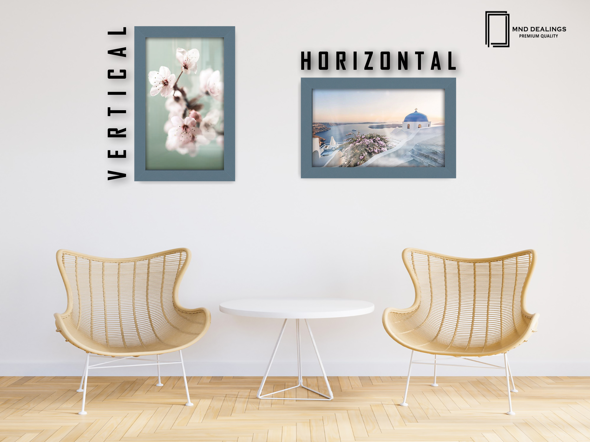 10 x 8 Inch / ( 25.40 x 20.32 CM )  |  Poster Frames - MDF
 -  [ Dark Grey ]
