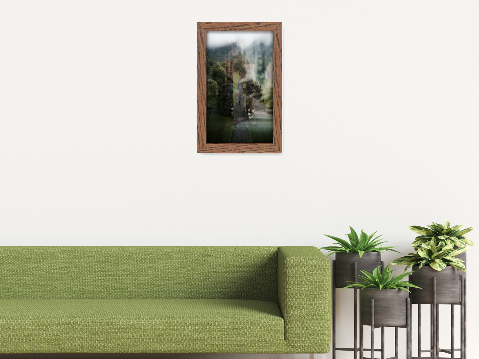 10 x 8 Inch / ( 25.40 x 20.32 CM )  |  Frames - MDF
 -  [ Dark Oak ]