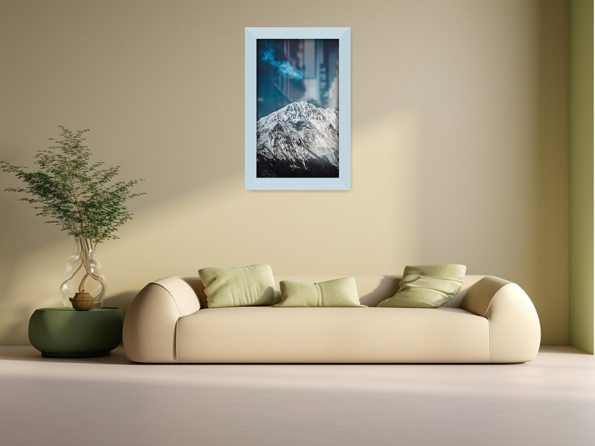 10 x 8 Inch / ( 25.40 x 20.32 CM )  |  Frames - MDF
 -  [ Light Grey ]