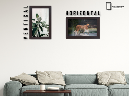 10 x 8 Inch / ( 25.40 x 20.32 CM )  |  Poster Frames - MDF
 -  [ Mahogany ]