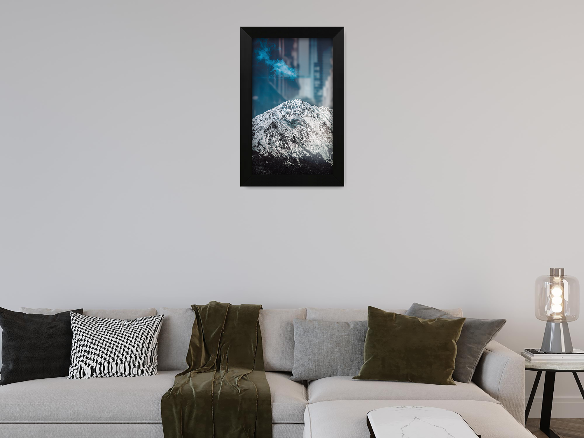 10 x 8 Inch / ( 25.40 x 20.32 CM )  |  Display Frame - MDF
 -  [ Matt Black ]