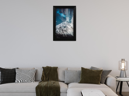 10 x 8 Inch / ( 25.40 x 20.32 CM )  |  Display Frame - MDF
 -  [ Matt Black ]