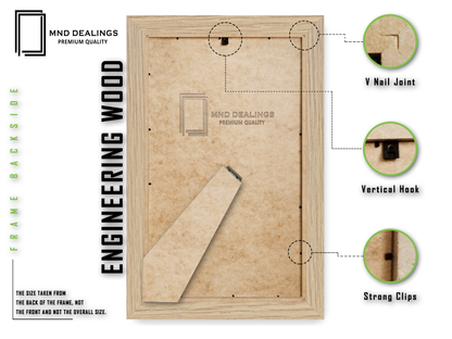 10 x 8 Inch / ( 25.40 x 20.32 CM ) Frames - MDF