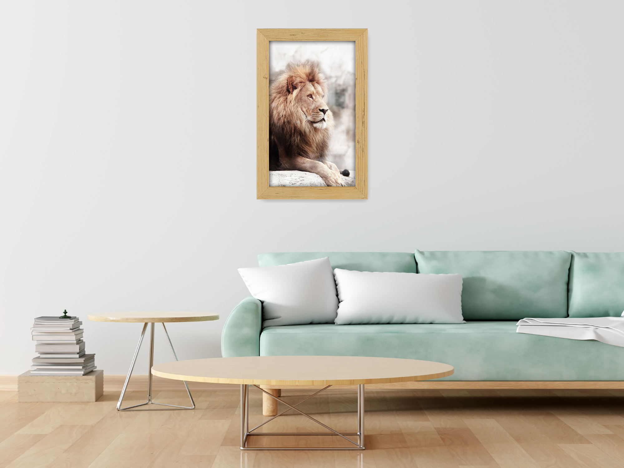 10 x 8 Inch / ( 25.40 x 20.32 CM )  |  Picture Frames - MDF
 -  [ Pine ]