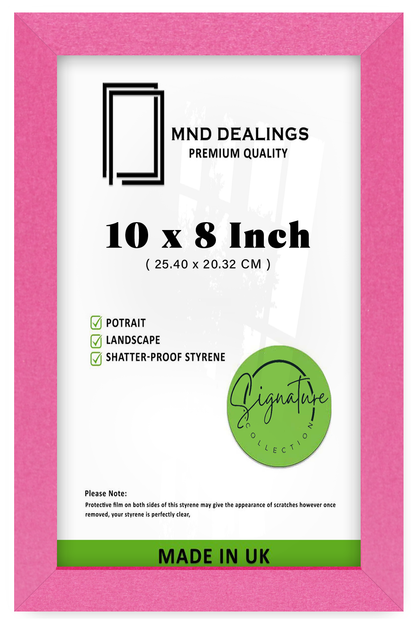 10 x 8 Inch / ( 25.40 x 20.32 CM ) Frames - MDF
