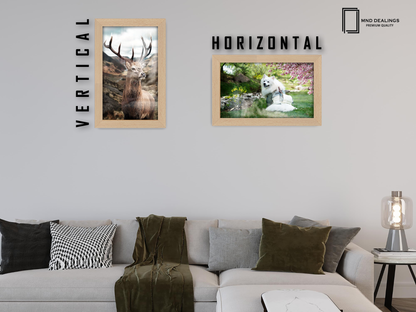 11 x 9 Inch / ( 27.94 x 22.86 CM )  |  Photo Frames - MDF
 -  [ Beech ]
