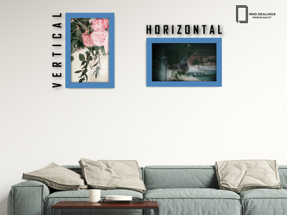 11 x 9 Inch / ( 27.94 x 22.86 CM )  |  Poster Frames - MDF
 -  [ Blue ]