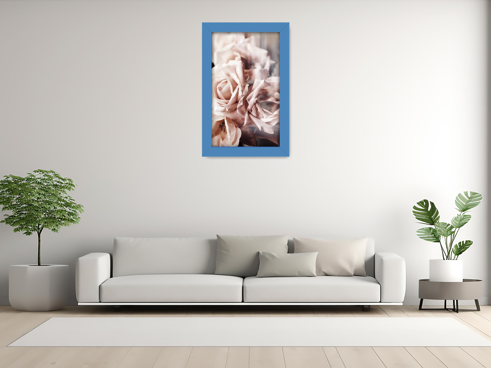 11 x 9 Inch / ( 27.94 x 22.86 CM )  |  Poster Frames - MDF
 -  [ Blue ]