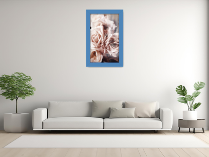 11 x 9 Inch / ( 27.94 x 22.86 CM )  |  Poster Frames - MDF
 -  [ Blue ]