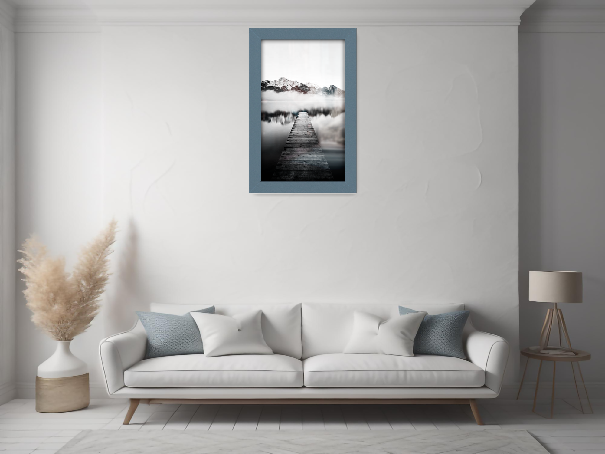 11 x 9 Inch / ( 27.94 x 22.86 CM )  |  Frames - MDF
 -  [ Dark Grey ]