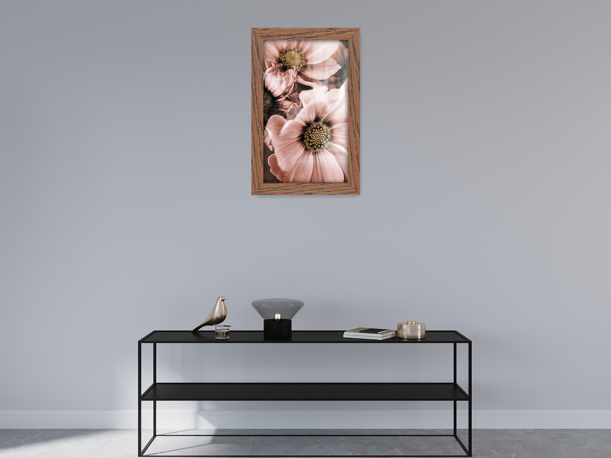 11 x 9 Inch / ( 27.94 x 22.86 CM )  |  Art Frames - MDF
 -  [ Dark Oak ]