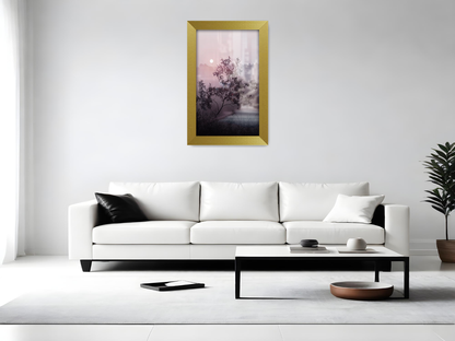 11 x 9 Inch / ( 27.94 x 22.86 CM )  |  Picture Frames - MDF
 -  [ Gold ]