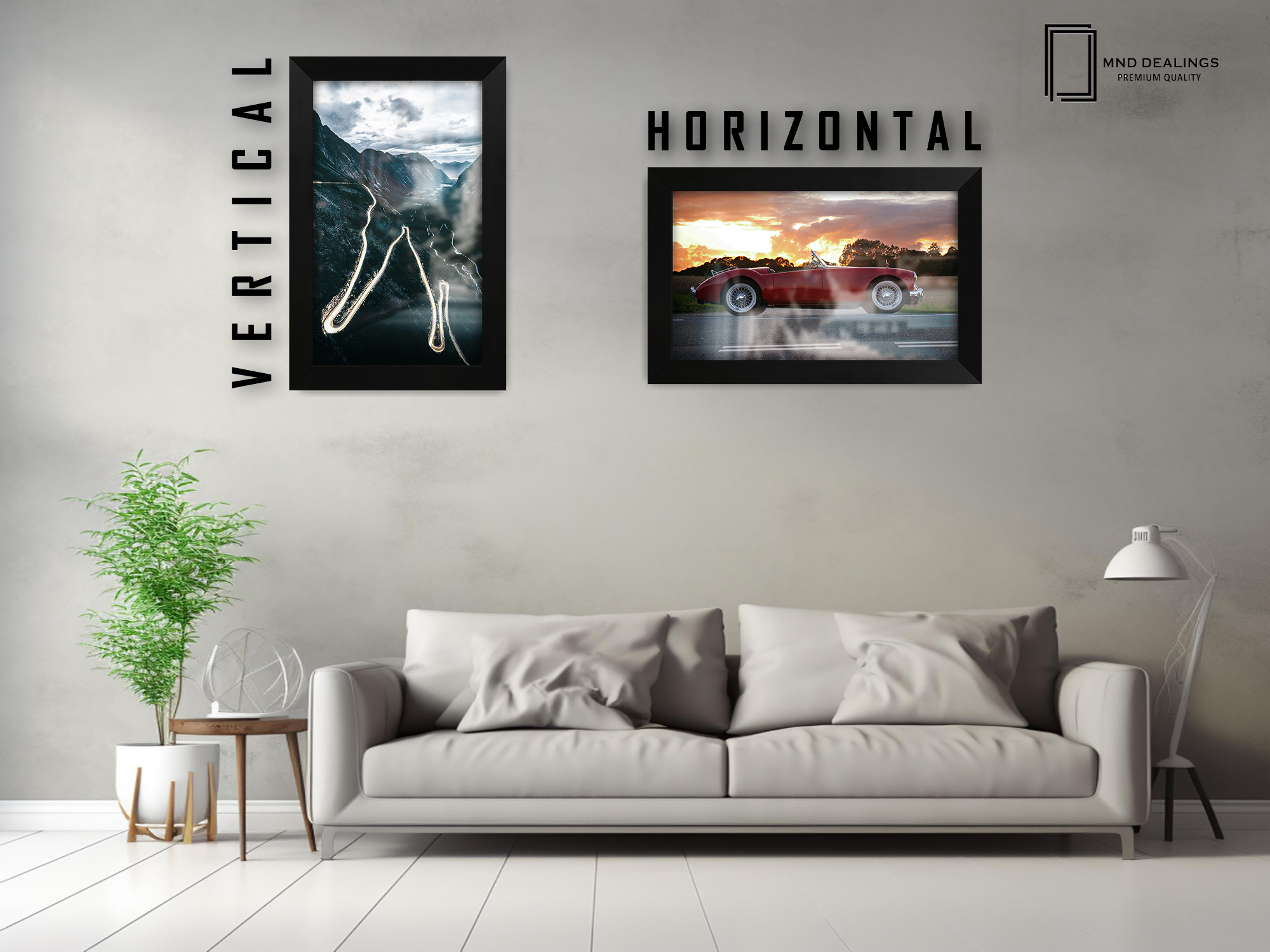 11 x 9 Inch / ( 27.94 x 22.86 CM )  |  Photo Frames - MDF
 -  [ Matt Black ]