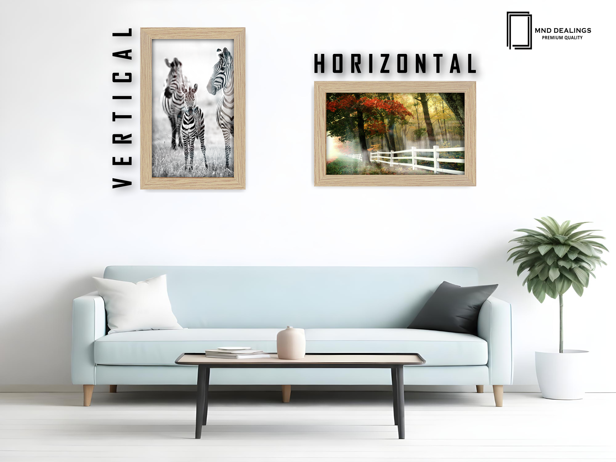 11 x 9 Inch / ( 27.94 x 22.86 CM ) Poster Frames - MDF