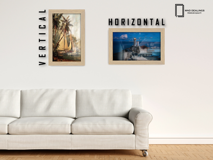 11 x 9 Inch / ( 27.94 x 22.86 CM )  |  Poster Frames - MDF
 -  [ Oak ]