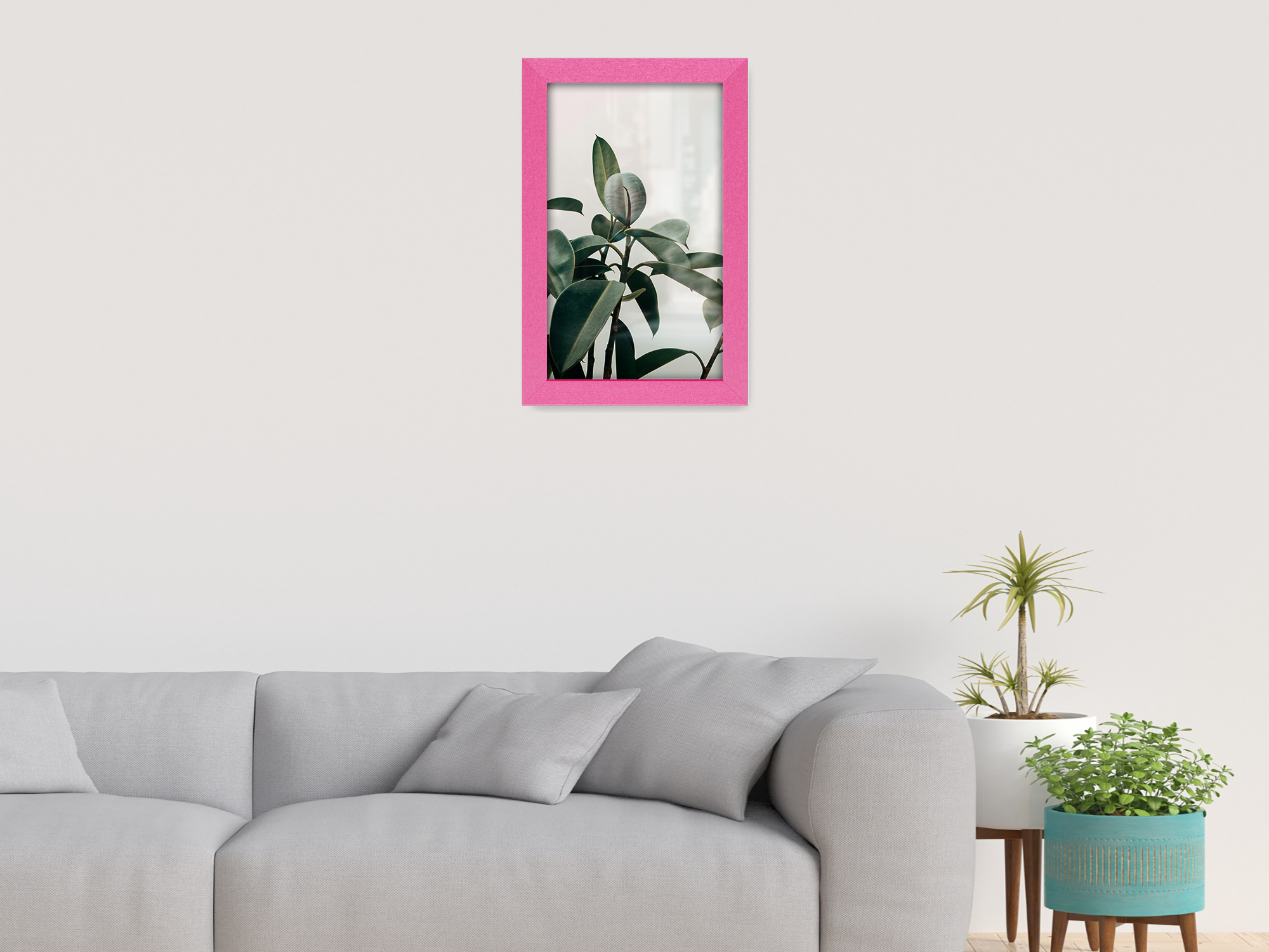 11 x 9 Inch / ( 27.94 x 22.86 CM )  |  Poster Frames - MDF
 -  [ Pink ]