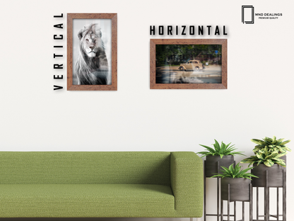 11 x 9 Inch / ( 27.94 x 22.86 CM )  |  Poster Frames - MDF
 -  [ Rustic ]