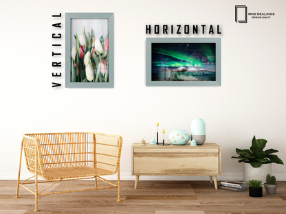 11 x 9 Inch / ( 27.94 x 22.86 CM )  |  Art Frames - MDF
 -  [ Silver ]