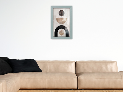 11 x 9 Inch / ( 27.94 x 22.86 CM )  |  Art Frames - MDF
 -  [ Silver ]