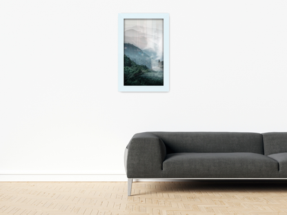 11 x 9 Inch / ( 27.94 x 22.86 CM )  |  Display Frame - MDF
 -  [ White ]