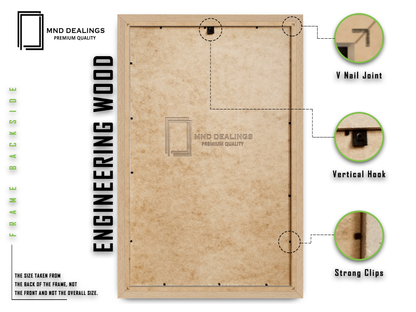 12 x 10 Inch / ( 30.48 x 25.40 CM ) Frames - MDF