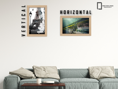 12 x 10 Inch / ( 30.48 x 25.40 CM )  |  Photo Frames - MDF
 -  [ Beech ]