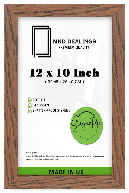 12 x 10 Inch / ( 30.48 x 25.40 CM ) Frames - MDF