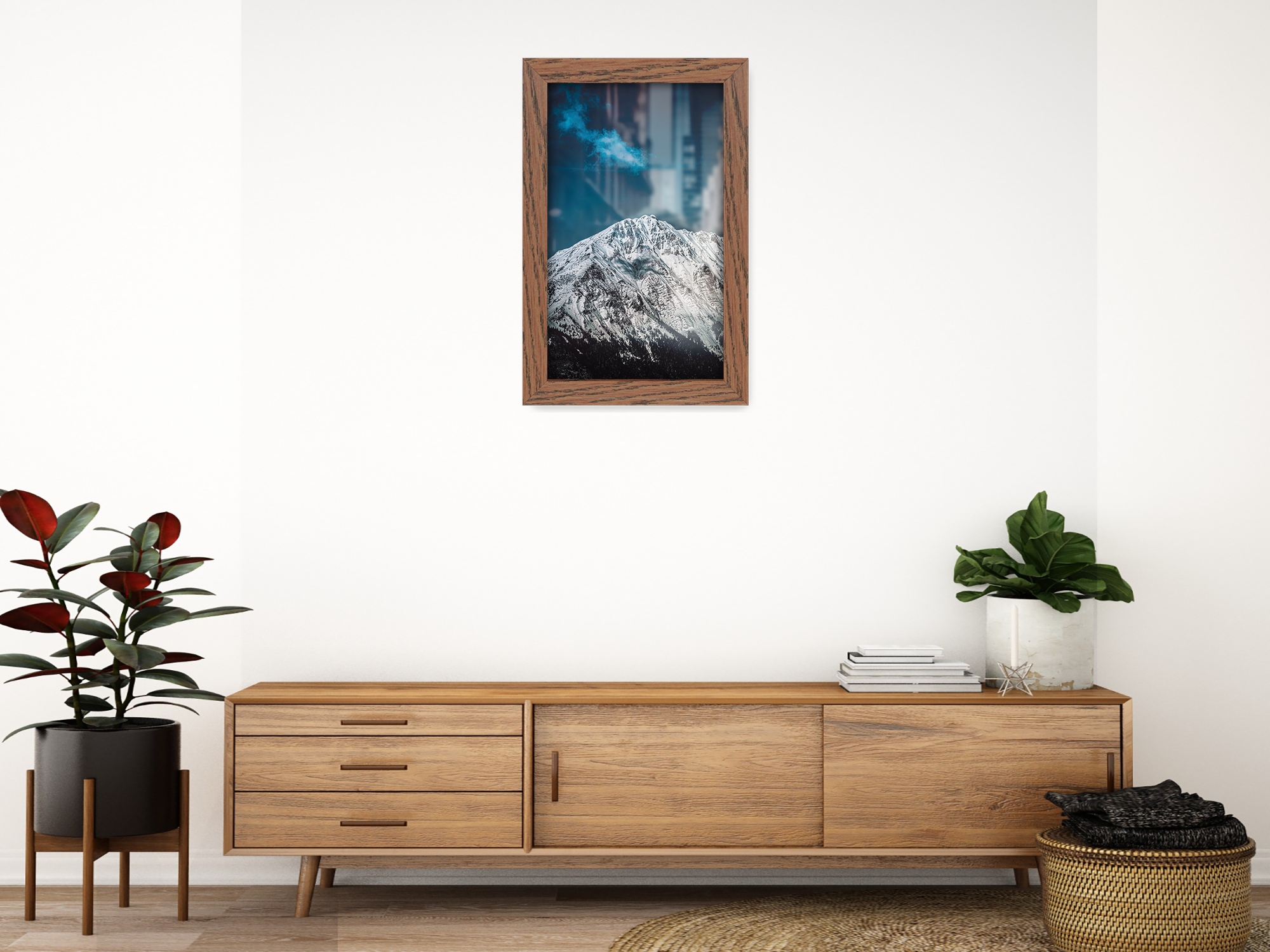 12 x 10 Inch / ( 30.48 x 25.40 CM )  |  Frames - MDF
 -  [ Dark Oak ]