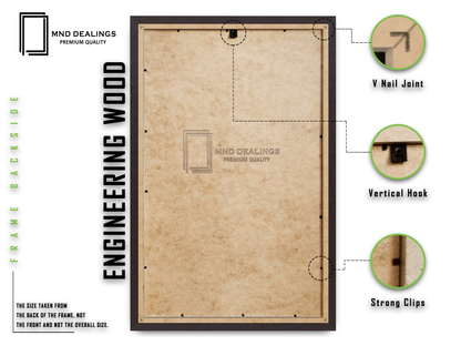 12 x 10 Inch / ( 30.48 x 25.40 CM ) Frames - MDF