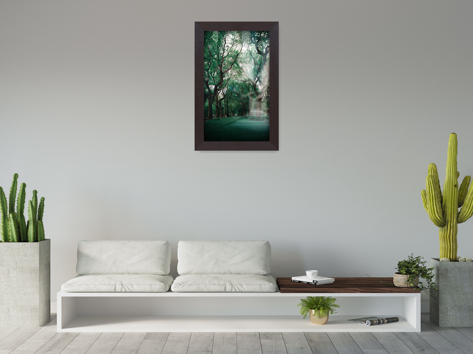 12 x 10 Inch / ( 30.48 x 25.40 CM )  |  Frames - MDF
 -  [ Mahogany ]