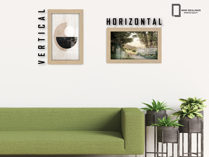 12 x 10 Inch / ( 30.48 x 25.40 CM )  |  Photo Frames - MDF
 -  [ Oak ]