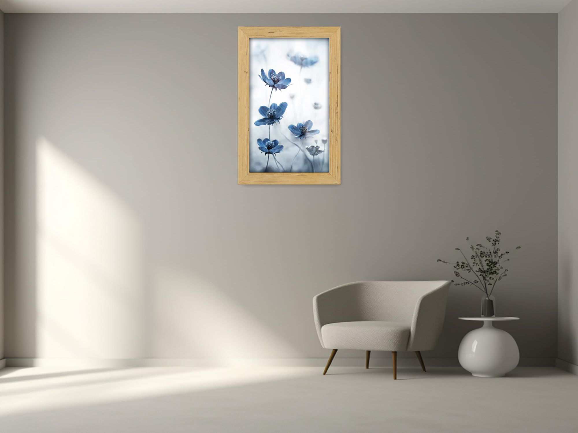 12 x 10 Inch / ( 30.48 x 25.40 CM )  |  Display Frame - MDF
 -  [ Pine ]