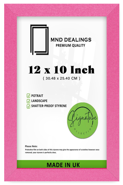 12 x 10 Inch / ( 30.48 x 25.40 CM ) Frames - MDF