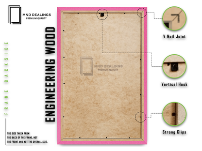 12 x 10 Inch / ( 30.48 x 25.40 CM ) Frames - MDF