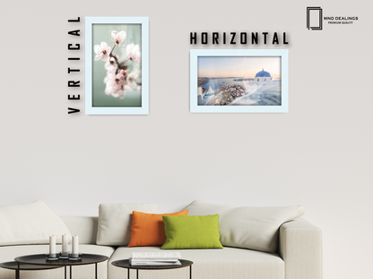 12 x 10 Inch / ( 30.48 x 25.40 CM )  |  Certificate Frames - MDF
 -  [ White ]