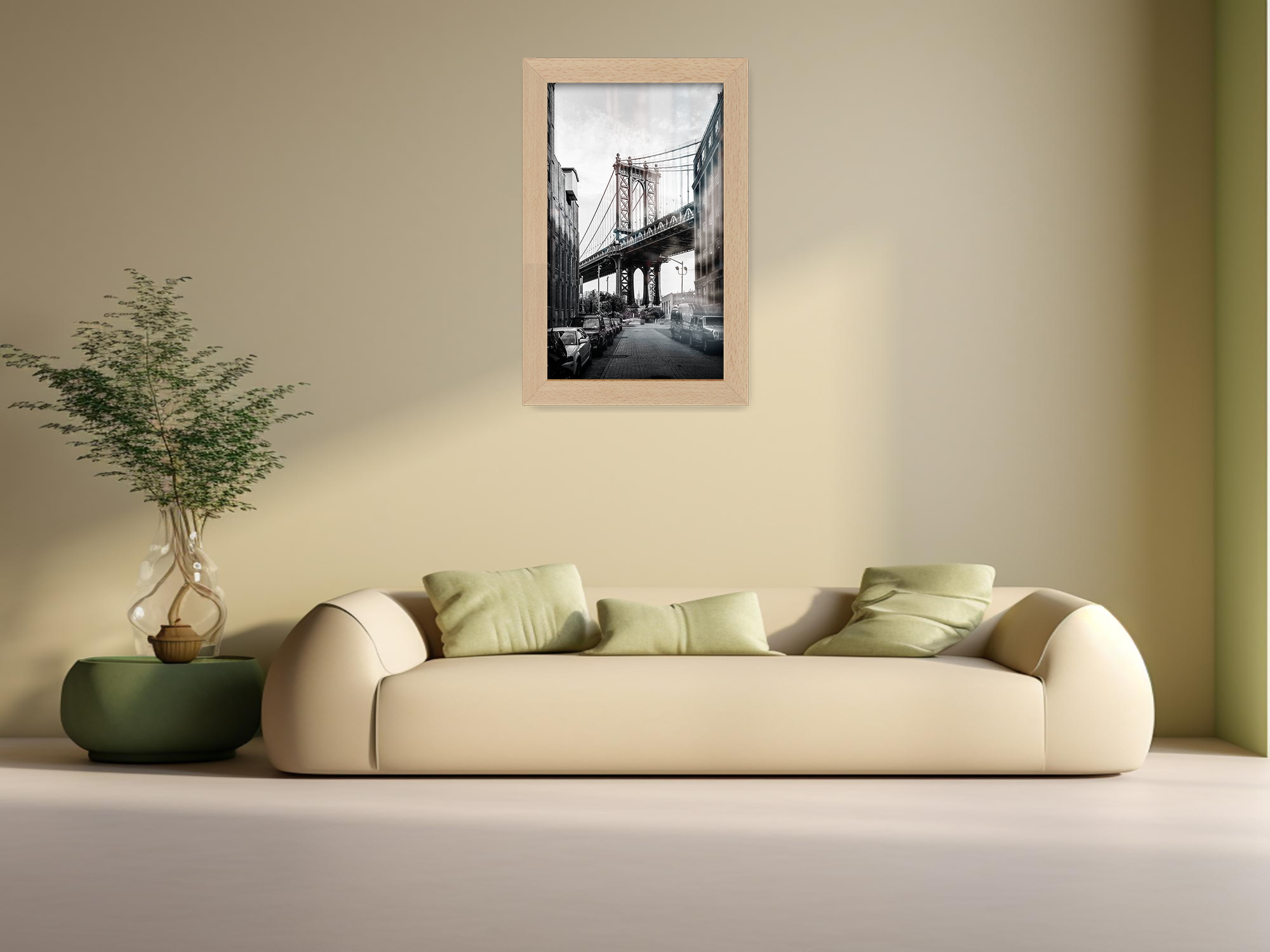 12 x 8 Inch / ( 30.48 x 20.32 CM )  |  Frames - MDF
 -  [ Beech ]