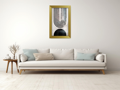 12 x 8 Inch / ( 30.48 x 20.32 CM )  |  Poster Frames - MDF
 -  [ Gold ]