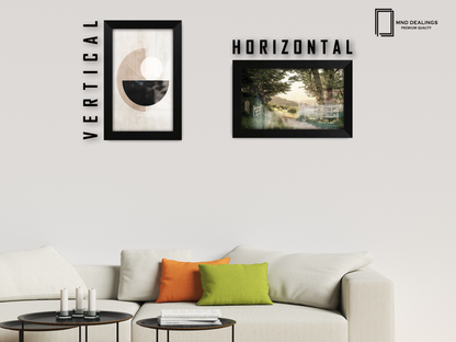 12 x 8 Inch / ( 30.48 x 20.32 CM ) Frames - MDF