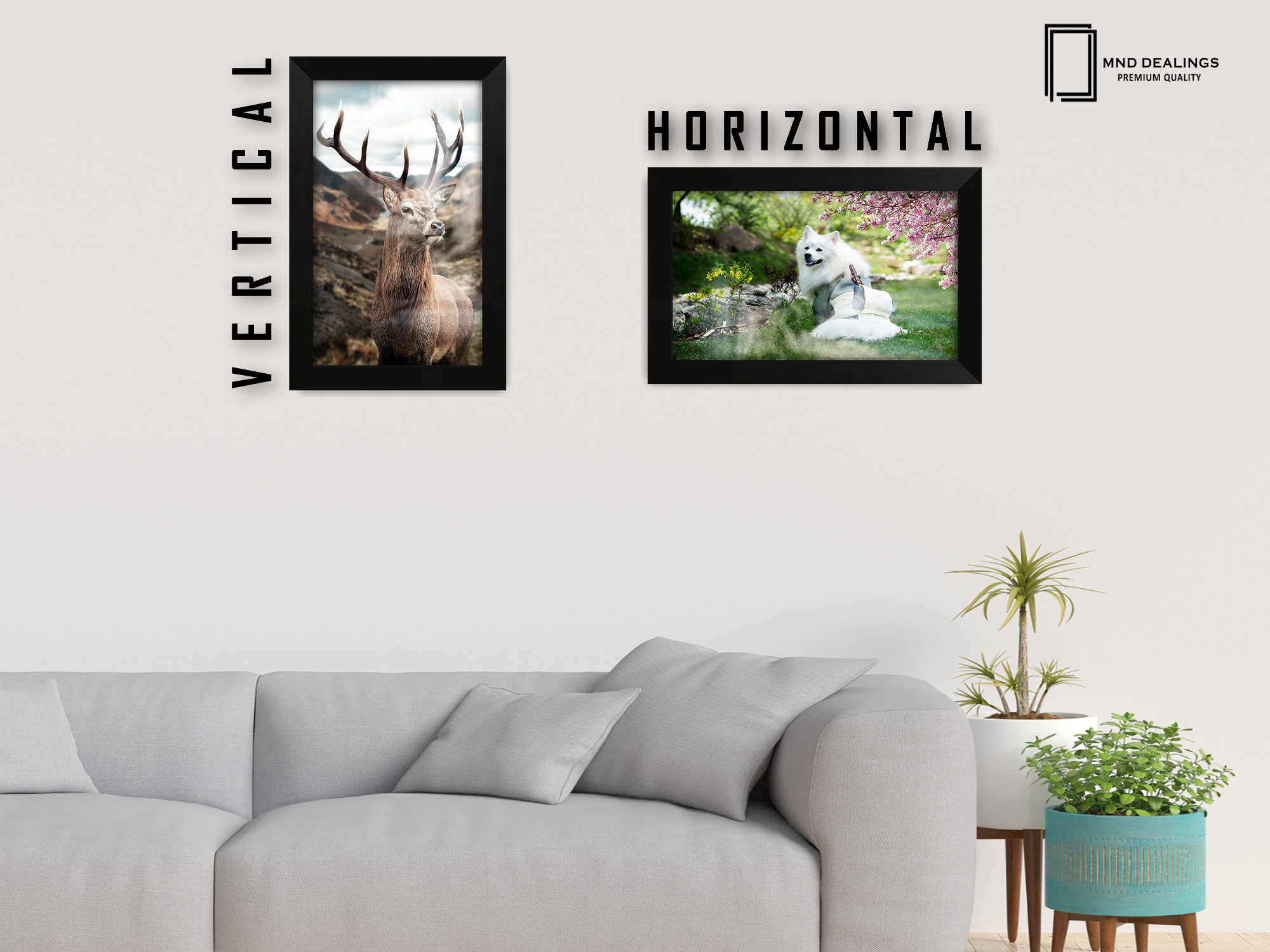 12 x 8 Inch / ( 30.48 x 20.32 CM )  |  Picture Frames - MDF
 -  [ Matt Black ]
