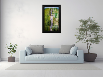 12 x 8 Inch / ( 30.48 x 20.32 CM )  |  Picture Frames - MDF
 -  [ Matt Black ]
