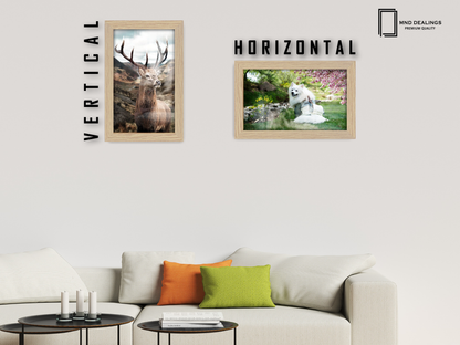12 x 8 Inch / ( 30.48 x 20.32 CM )  |  Certificate Frames - MDF
 -  [ Oak ]